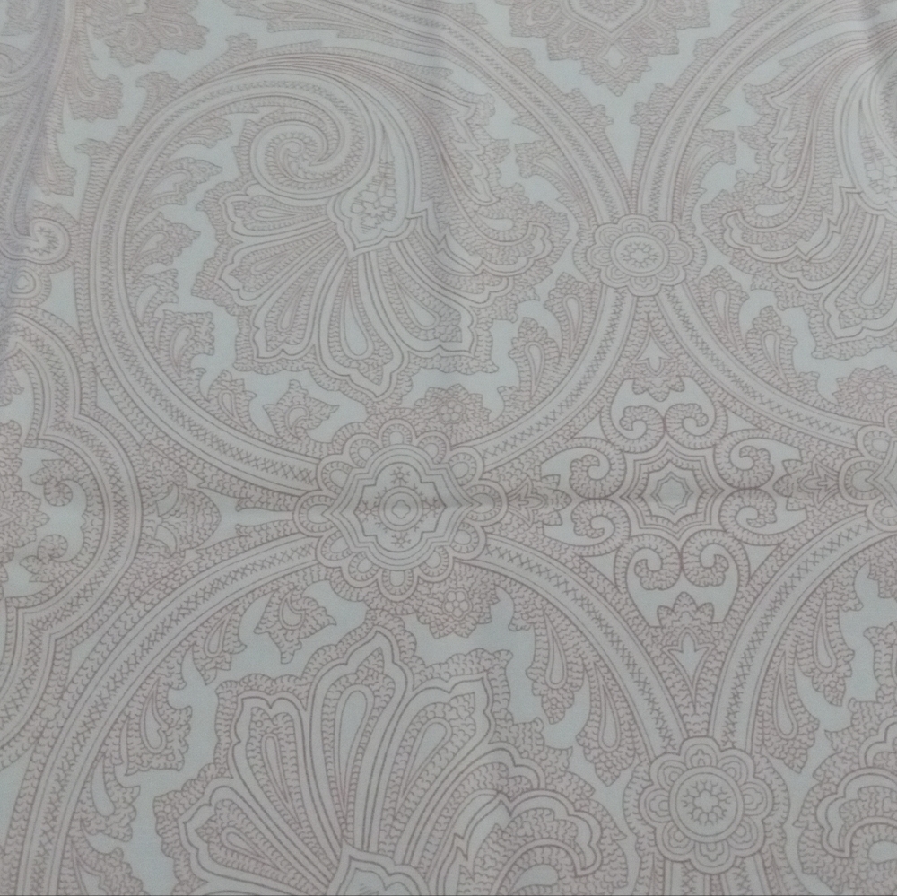 Ralph Lauren King Pillowcase Beige Red Paisley - Picture 6 of 12